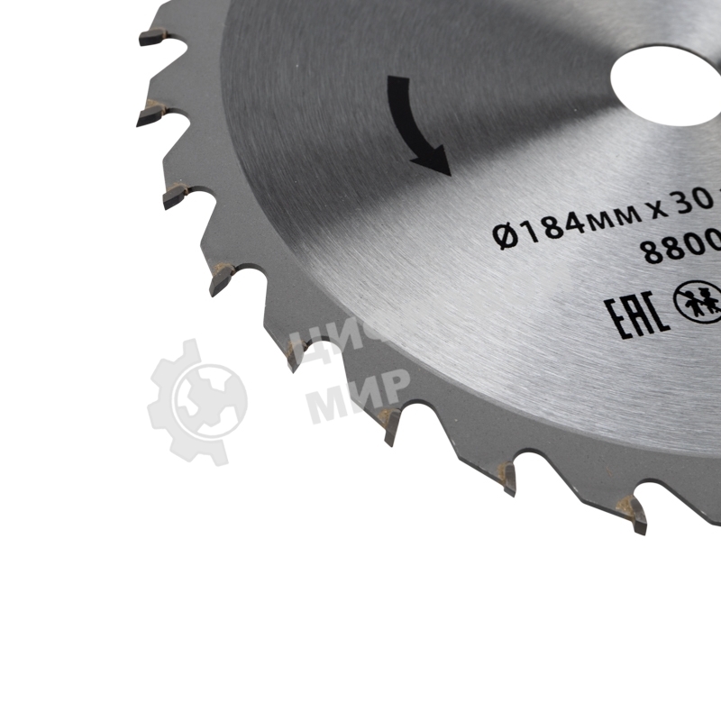 Диск пильный Kranz 184 мм х 30 зуб х 20/16 мм