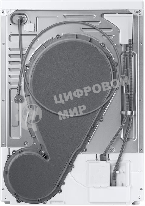 Сушильная машина Samsung DV90T5240AW/LP белый, 9 кг, сушка - тепловой насос, программ - 14, 60 x 85 x 65 см