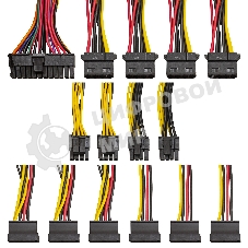 Блок питания серверный 1080W ExeGate EX292189RUS ServerPRO-2U-1080ADS (2U, APFC, КПД 87% (80 PLUS Silver), 6см ball bearing fan, 24pin, 2x(4+4)pin, 2x8pin, 6xSATA, 4xIDE)