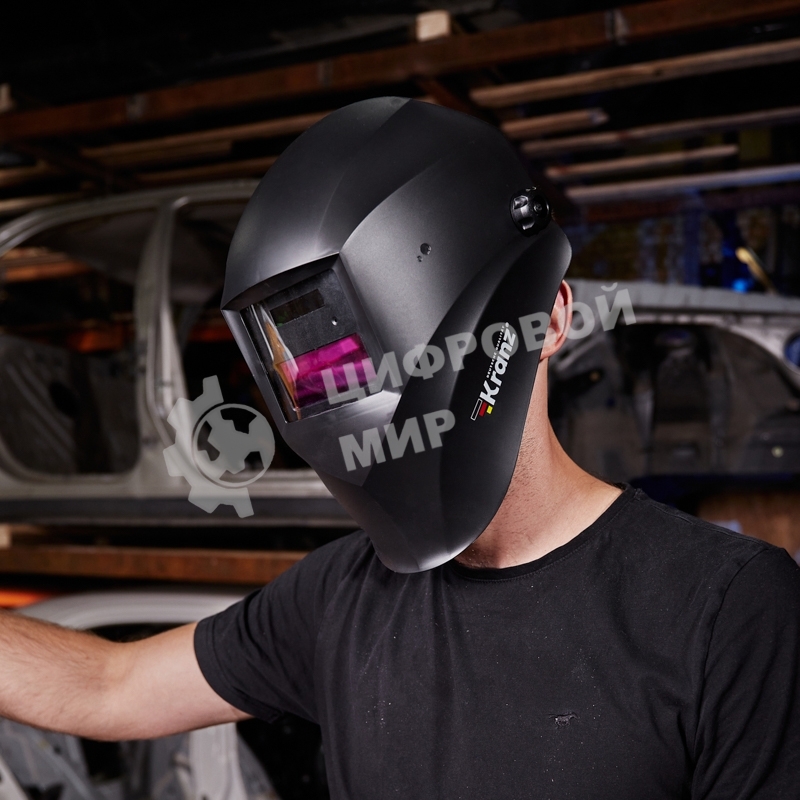 Маска сварщика Kranz с автоматическим светофильтром 