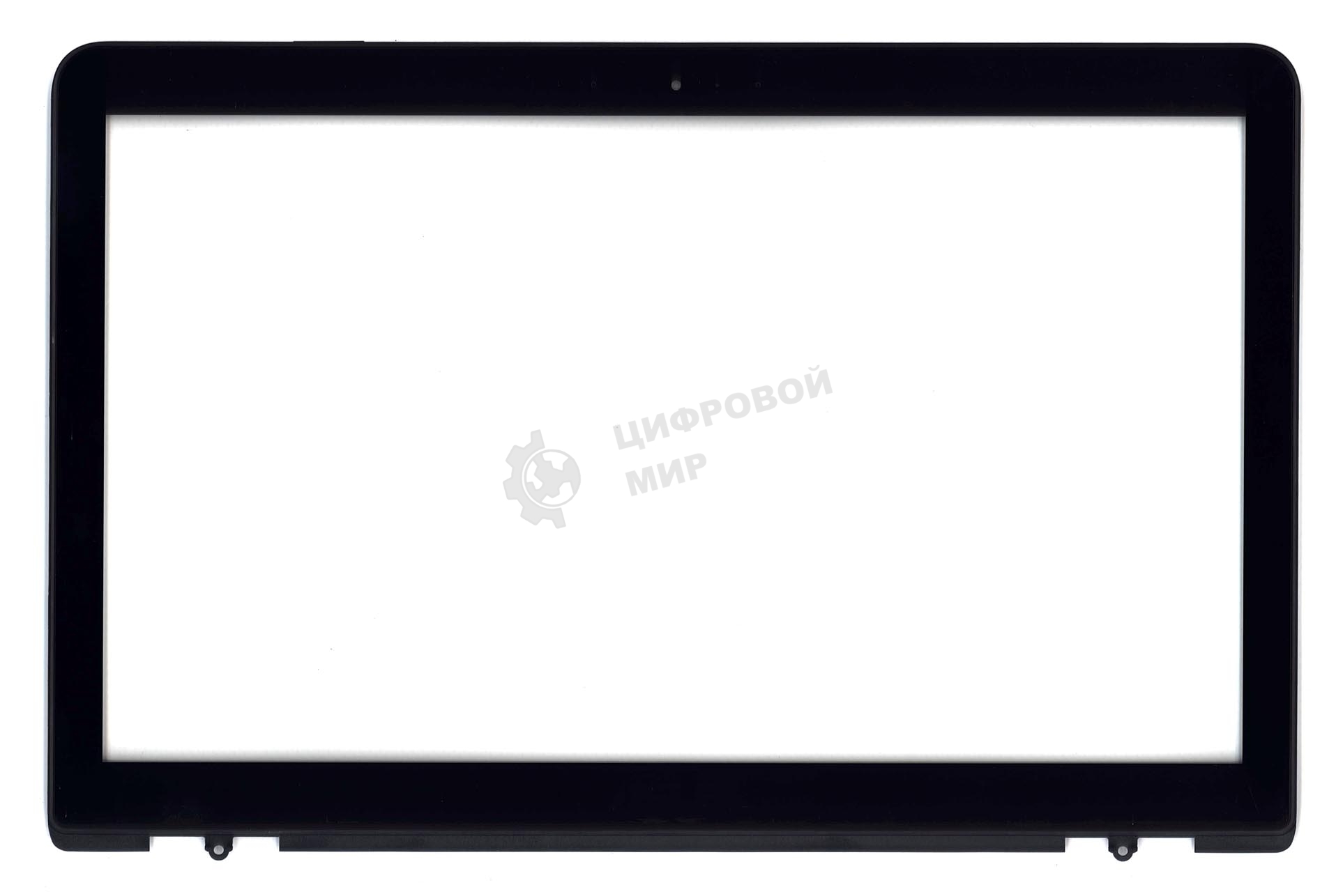Сенсорное стекло (тачскрин) для Asus N551, черное с рамкой