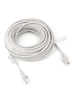 Патч-корд LSZH UTP Cablexpert PP31-15M cat.5e, 15м, литой, многожильный, серый