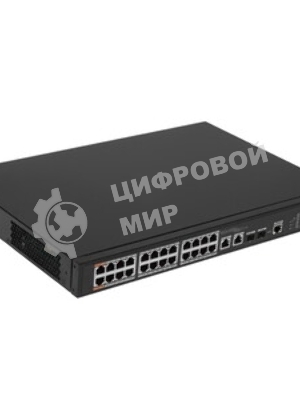 Коммутатор Dahua DH-SG5036FX, 24×1 Гбит/с SFP + 8×1 Гбит/с RJ45 + 4×10 Гбит/с SFP+, управляемый
