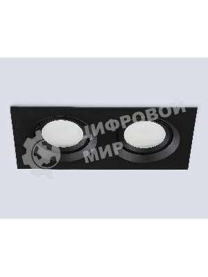 Светильник Ambrella light TN1146/2 BK черный IP44 GU5.3/2 180*95*38