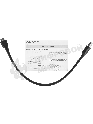 Внешний SSD ADATA SD620, 2TB, USB 3.2 Gen 2 Type-A, R/W 550/480, черный