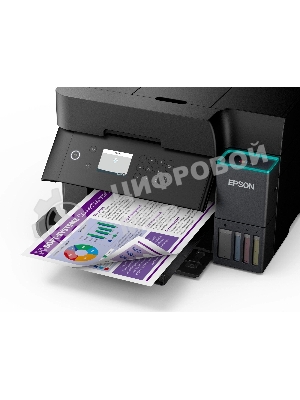МФУ струйный Epson EcoTank L6370 (C11CL43403) A4 Duplex WiFi черный
