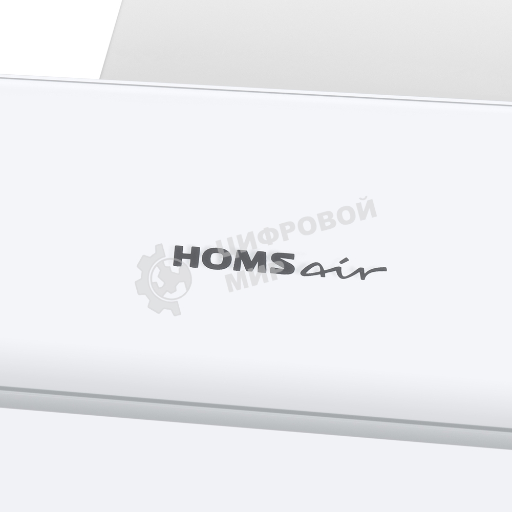 Вытяжка наклонная HOMSair Elf Push 60 белый, 60 см, 650 куб. м/ч, 47 дБ