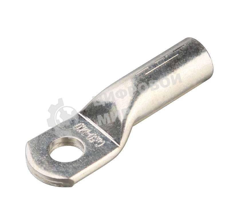 Наконечник под опресcовку медный КВТ ТМЛ(DIN) 6-6-3.8 (100 шт. в уп.) 58650