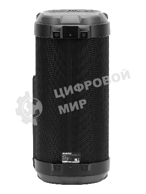 Колонка портативная Digma S-23 черный 18W 1.0 BT 10м 1800mAh