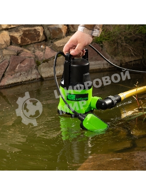 Дренажный насос Сибртех для грязной воды СДН450-35, 450 Вт, напор 5,5 м, 8000 л/ч