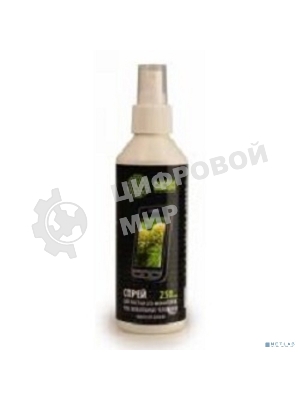 Спрей Cactus CS-S3002 для чистки LCD-мониторов, КПК, мобильных телефонов, 250 мл