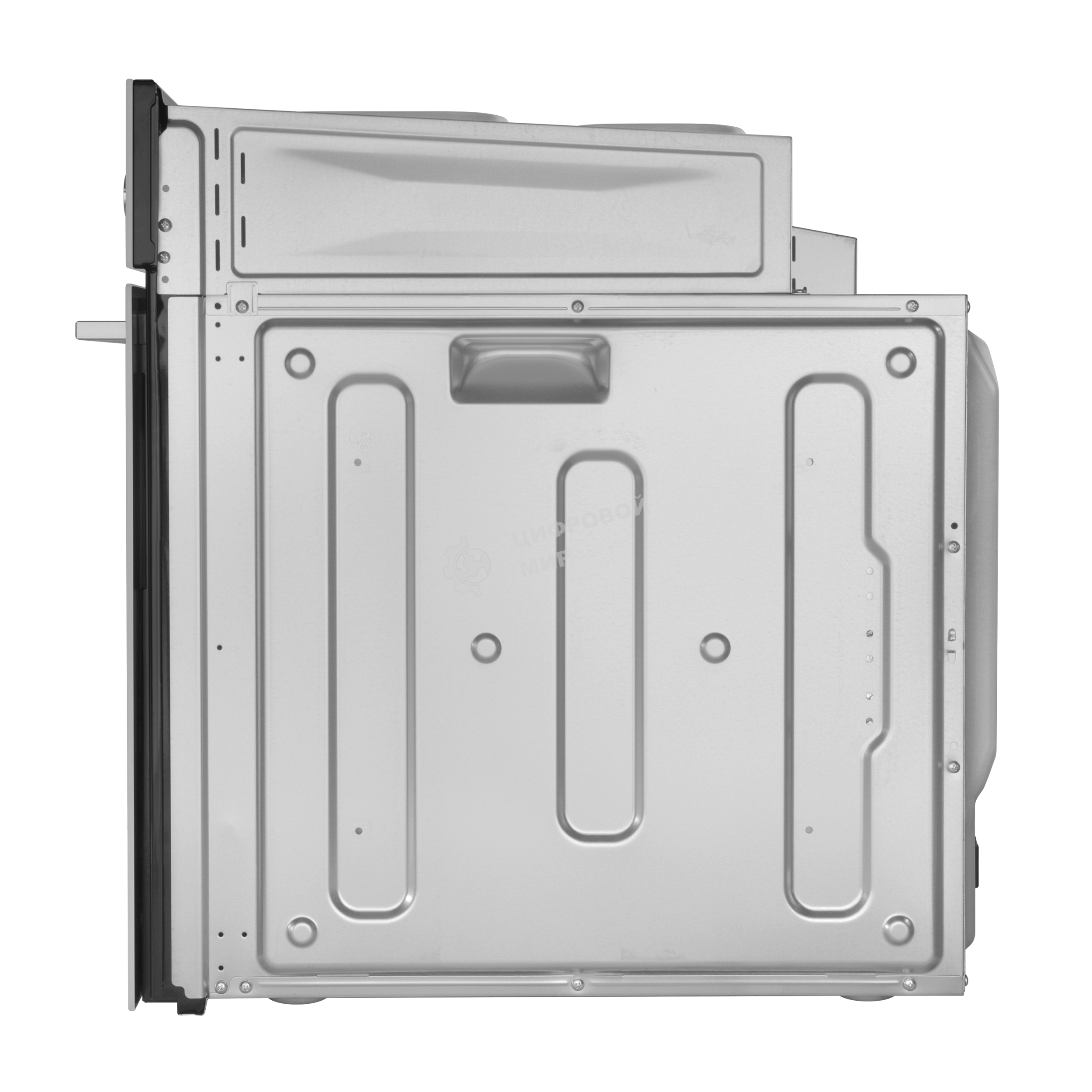 Шкаф духовой газовый с электрическим грилем Maunfeld MOGS703W, встраиваемый