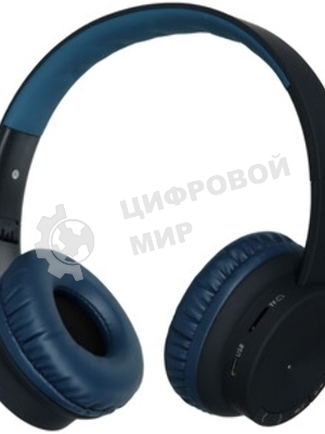 Беспроводные/проводные наушники Borofone BO11 синий, накладные, Bluetooth + проводной, до 8 ч
