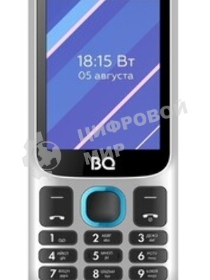 Мобильный телефон BQ 2820 Step XL+ белый/синий