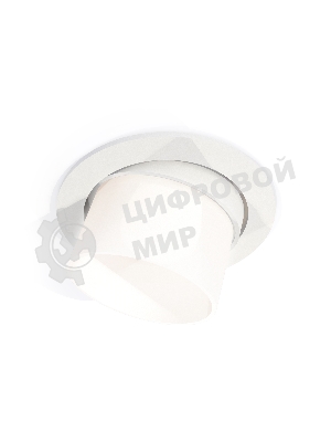 Комплект встраиваемого поворотного светильника Ambrella light XC7651085 SWH/FR белый песок/белый матовый MR16 GU5.3 (C7651, N7170)