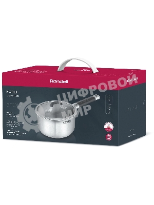 Ковш Rondell Stolz RDS-1751 1.4 л. d=16 см (с крышкой) сталь