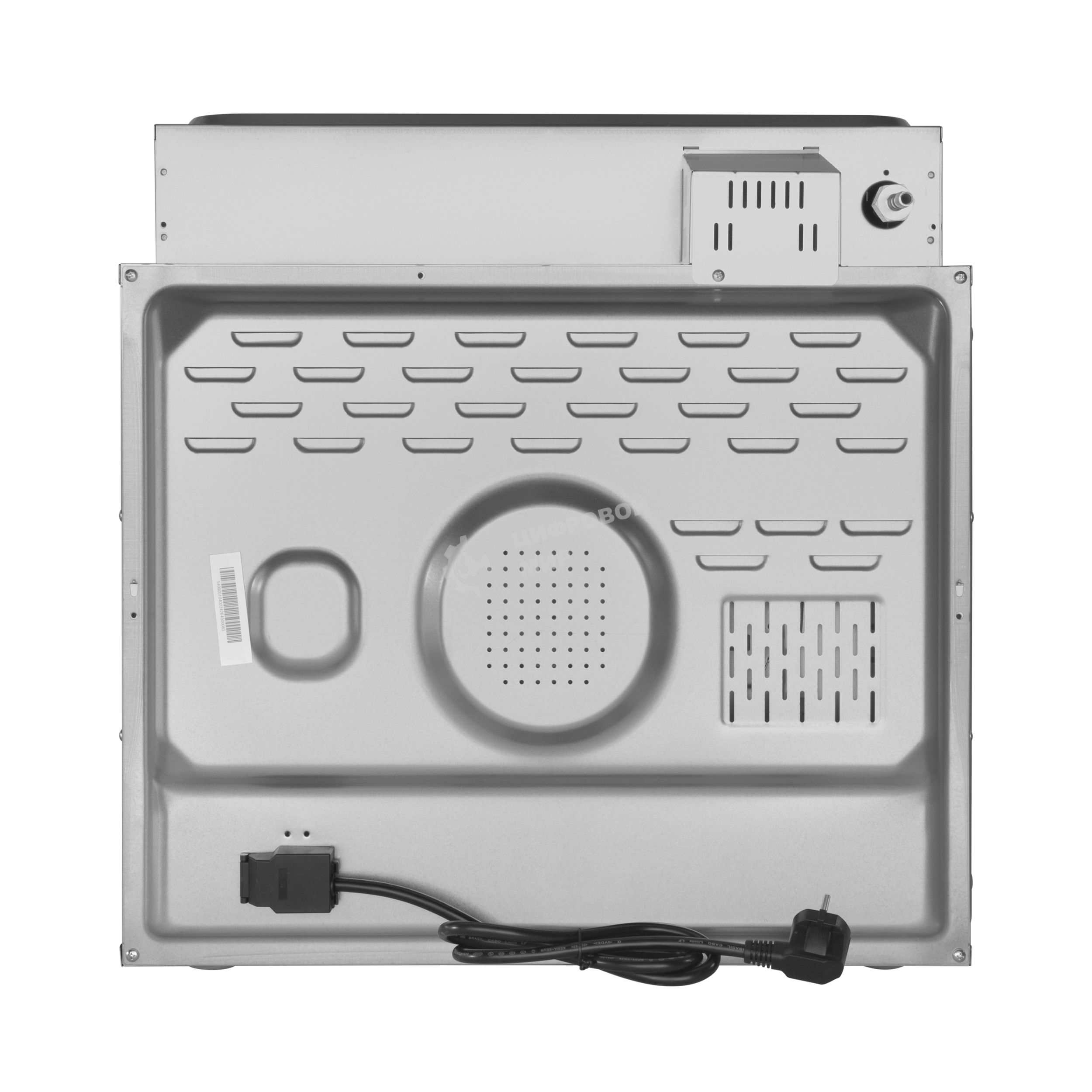 Шкаф духовой газовый с электрическим грилем Maunfeld MOGS703W, встраиваемый