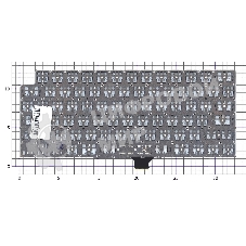 Клавиатура для ноутбука Apple MacBook Pro 14 16 A2442 A2485 Late 2021 плоский Enter