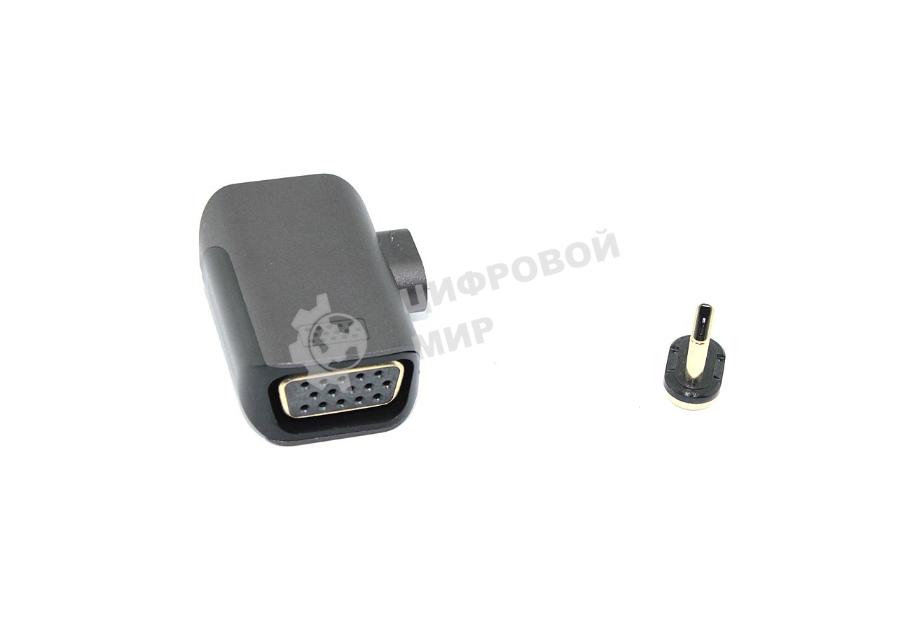 Переходник Type-C папа на VGA мама с магнитным разъемом