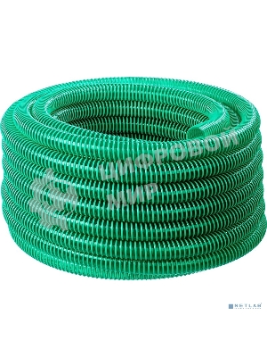 Шланг ЗУБР напорно-всасывающий со спиралью ПВХ, 3 атм, 25мм х 30м