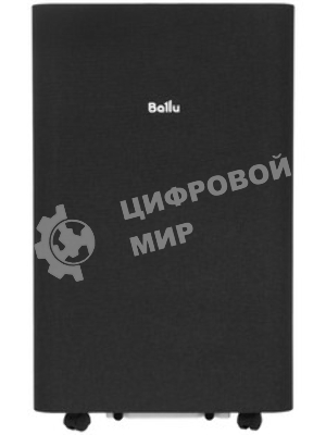 Кондиционер мобильный Ballu Velure BPAC-14 EW/N6 14000 BTU, 35 м², 50 дБ, охлаждение, осушение, черный