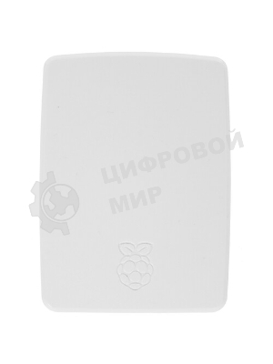 Компьютерный корпус Qumo ABS Plastic, Raspberry Pi 4, White+Red(RS030)