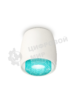 Светильник Ambrella Light XS1141023 SWH/BL белый песок/голубой MR16 GU5.3 (C1141, N7194)