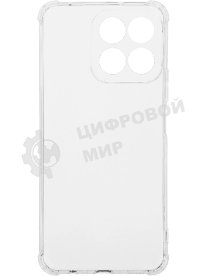 Чехол (клип-кейс) BoraSCO для Honor X7c Bumper Case прозрачный (73872)