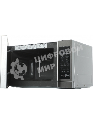 Микроволновая печь LG MS2044V серебристый, 20 л, 700 Вт, переключатели - сенсор