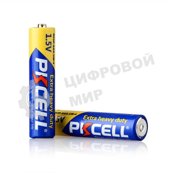 Солевой элемент питания PKCELL R03P-4B тип - AAА 4 шт в блистере