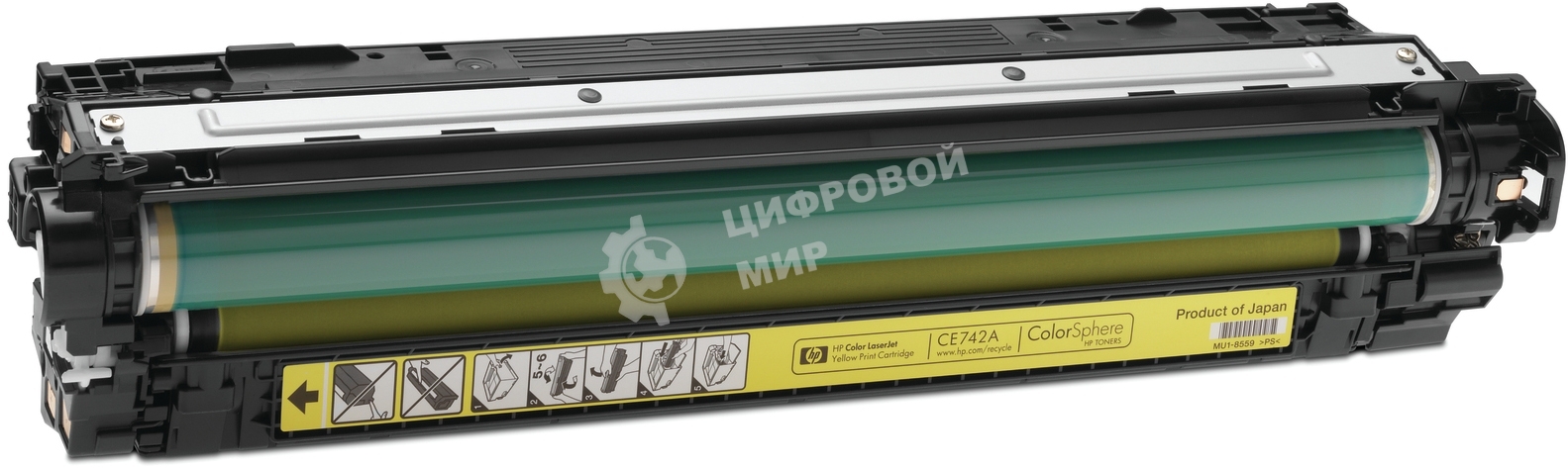 Картридж лазерный HP CE742A желтый Color LJ CP5225 (7300 стр.)