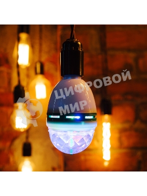 Диско-лампа Neon-night светодиодная e27, 230 В