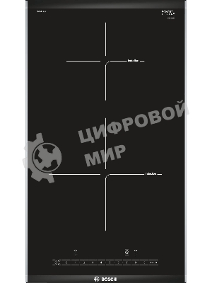 Индукционная варочная поверхность Bosch PIB375FB1E, 2 конфорки, стеклокерамика, 3700 Вт