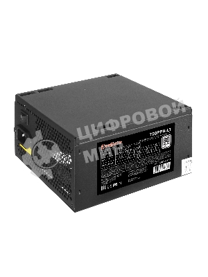 Блок питания ExeGate 700PPH-LT-S-OEM (EX282048RUS-S-OEM), 700Вт, 80 PLUS, 120мм, черный