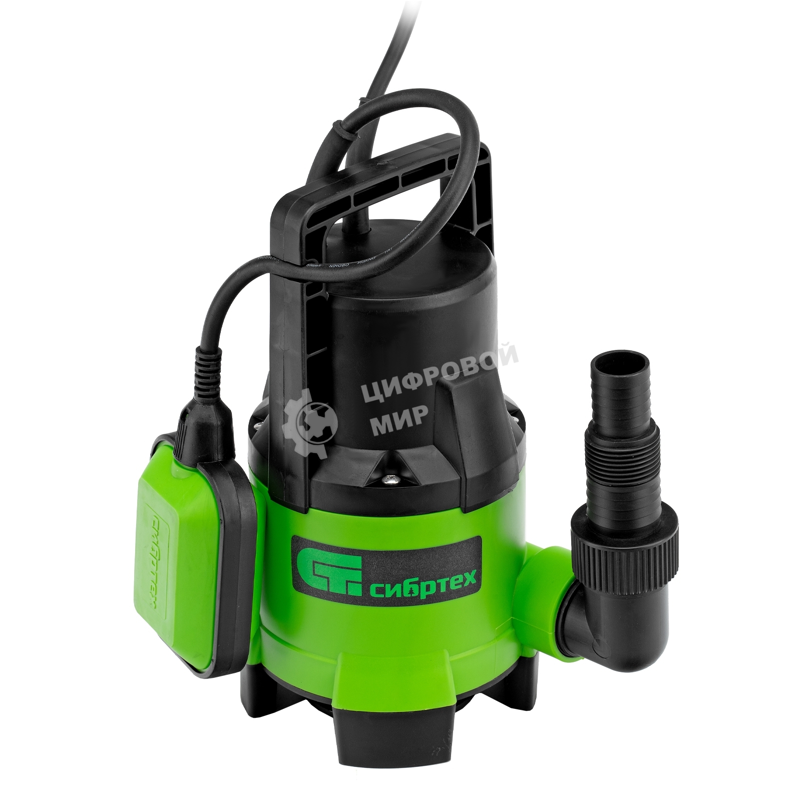Дренажный насос Сибртех для грязной воды СДН650-35 650 Вт напор 8 м 11000 л/ч