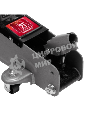 Домкрат Matrix гидравлический подкатный 2 т h подъема 135–385мм в пласт. кейсе master