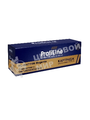 Картридж ProfiLine PL-46471106 для принтеров Oki C823/C833/C843 Magenta 7000 копий