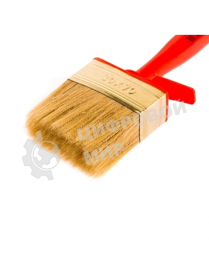 Кисть-ракля MTX 84120 30 х 70 мм, натур. щетина, пластмас. корпус, пластмас. рукоятка