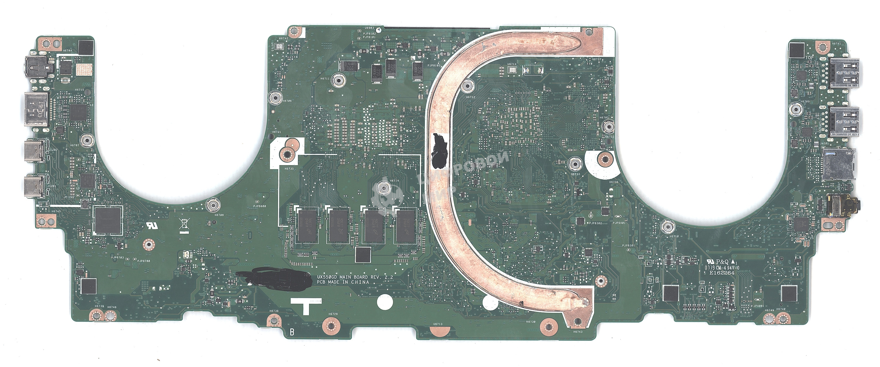 Материнская плата для Asus UX550GD 16G/I7-8750H