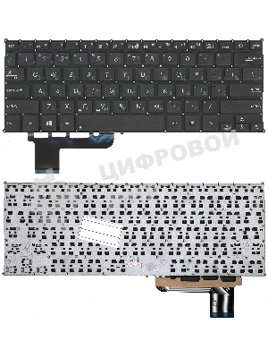Клавиатура для ноутбука Asus S201 S201E X201 X201E черная