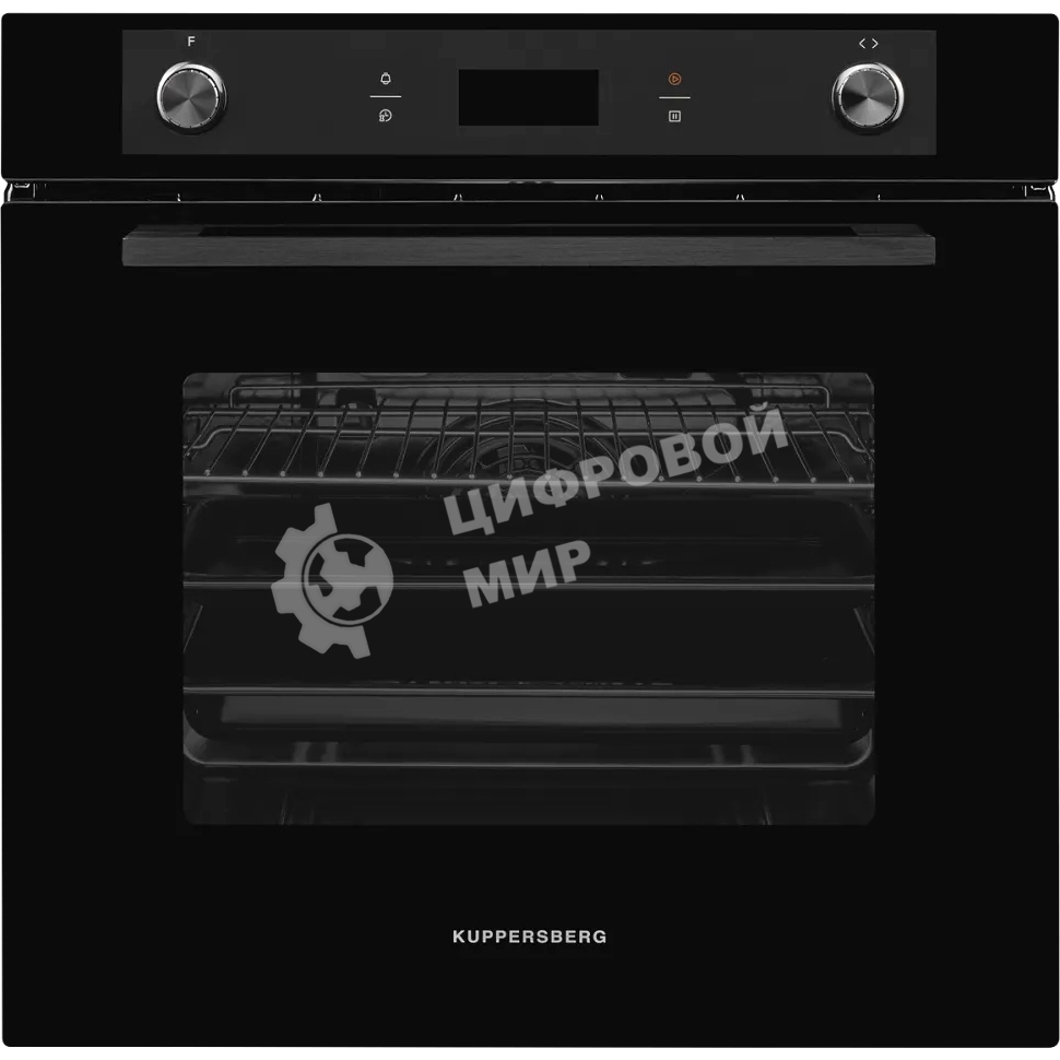 Встраиваемый духовой шкаф Kuppersberg HM 629 Black 60 см, 70 л, 9 режимов, гидролизная очистка, черный