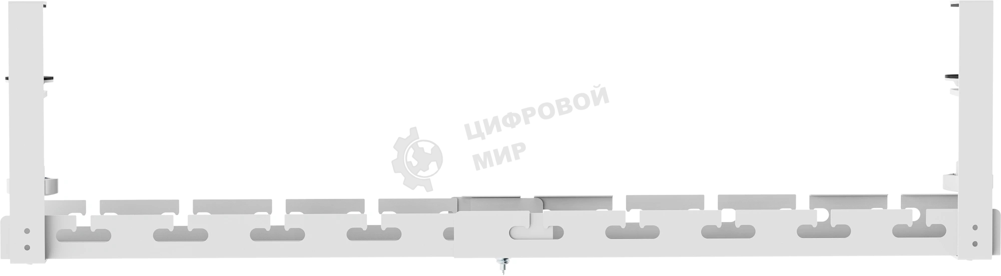 Кабель-канал Cactus CS-CM-700-1WT для столов 72.8x13x19см белый