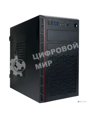 Компьютерный корпус Mini Tower InWin EMR065 черный 500W PM-500ATX U3.0*2+U2.0*2+A(HD)+intrusion switch mATX