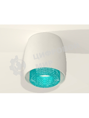 Светильник Ambrella Light XS1141023 SWH/BL белый песок/голубой MR16 GU5.3 (C1141, N7194)