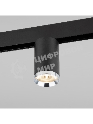 Трековый светильник Slim Magnetic R06 10W 4200K Ringe (черный/серебро) 85506/01