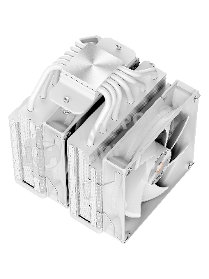 Кулер Ocypus Delta A62 WH ARGb белый 260W/All Intel/AMD AM*/2 fans/Screws