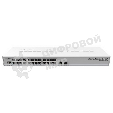 Маршрутизатор 24PORT 1000M CRS326-24G-2S+RM MIKROTIK