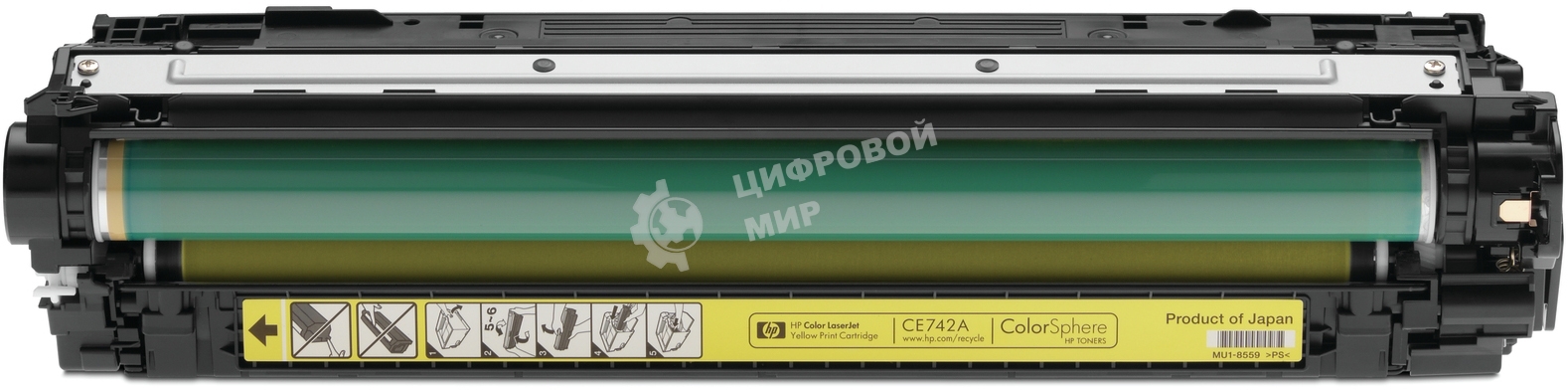 Картридж лазерный HP CE742A желтый Color LJ CP5225 (7300 стр.)