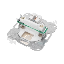 Розетка компьютерная Kranz DEA RJ45 с/у мех. бежевый