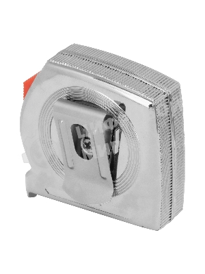 Рулетка MTX Chrom, 2 м x 13 мм, хромированный корпус